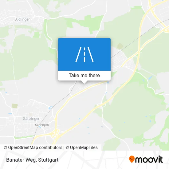 Карта Banater Weg