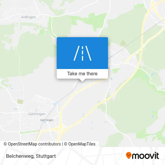 Карта Belchenweg