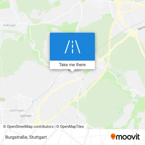Карта Burgstraße