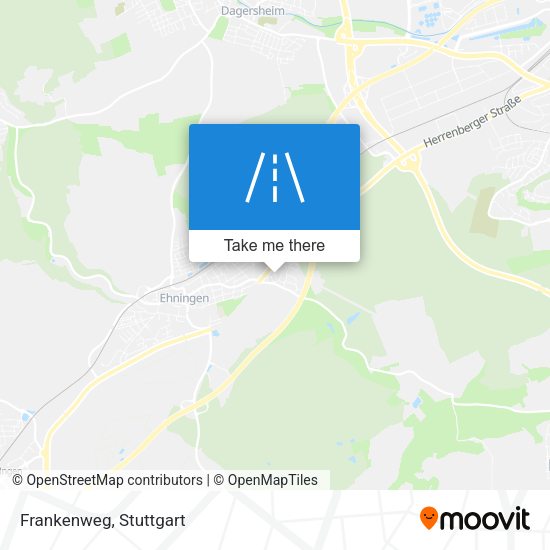 Frankenweg map