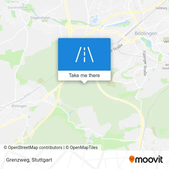 Grenzweg map
