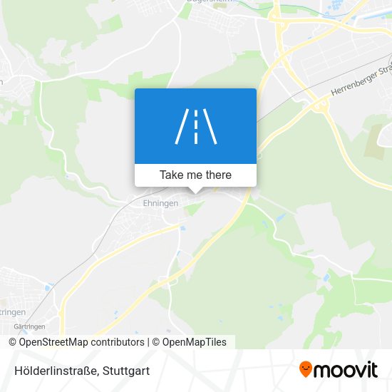 Hölderlinstraße map