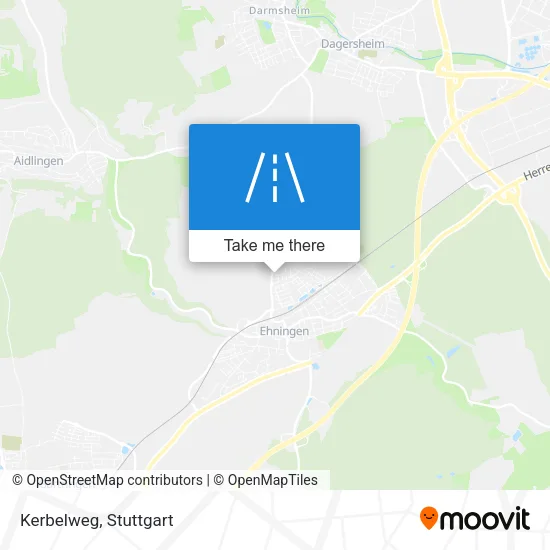 Карта Kerbelweg