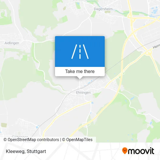Карта Kleeweg
