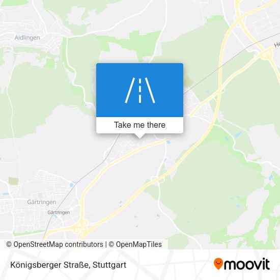 Königsberger Straße map