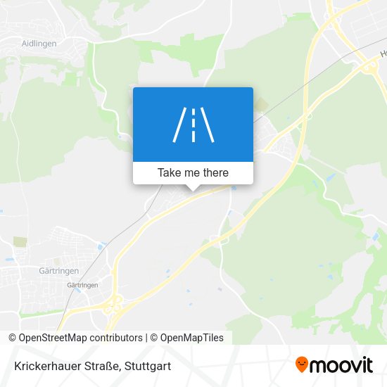 Krickerhauer Straße map
