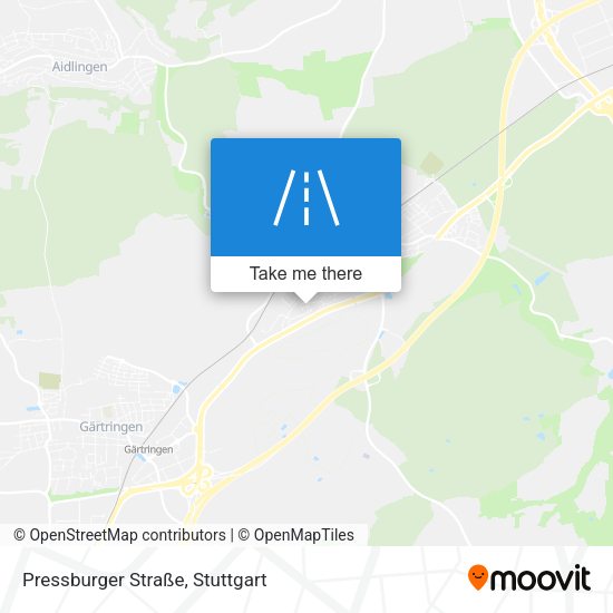 Pressburger Straße map