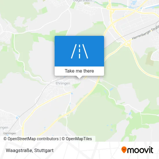 Карта Waagstraße