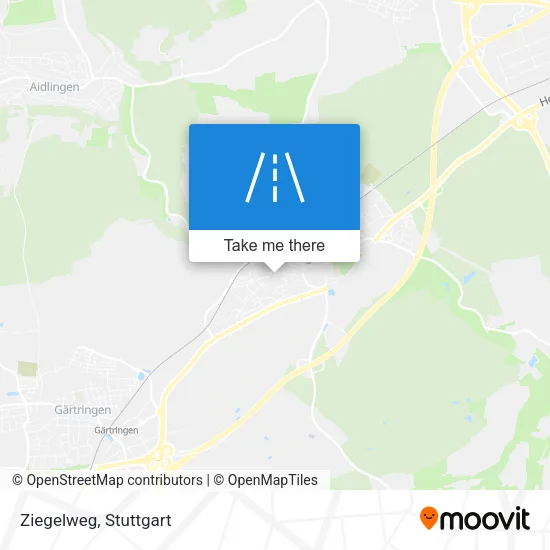 Карта Ziegelweg