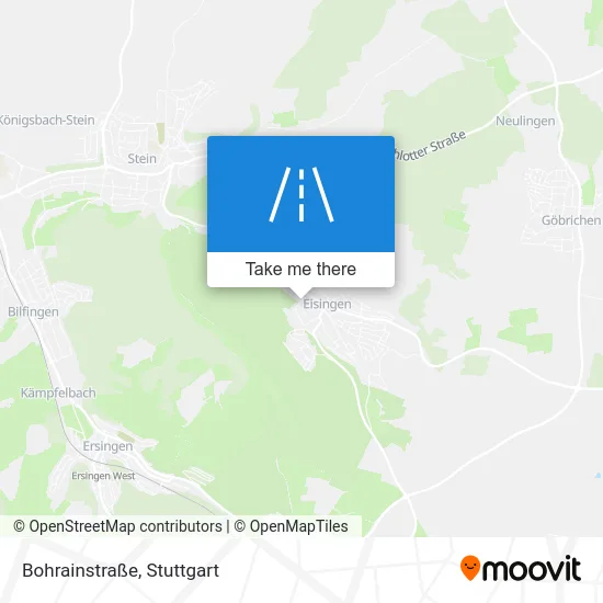 Карта Bohrainstraße