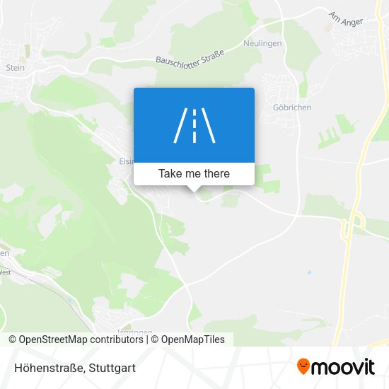 Höhenstraße map