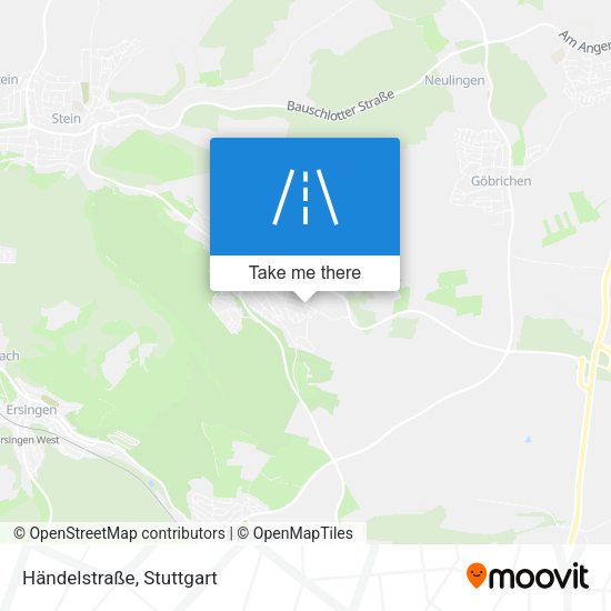 Händelstraße map