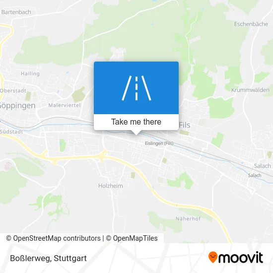 Карта Boßlerweg
