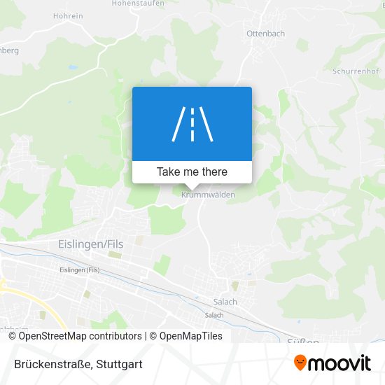 Brückenstraße map