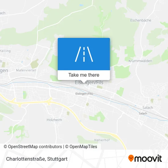 Карта Charlottenstraße