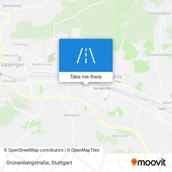 Grünenbergstraße map