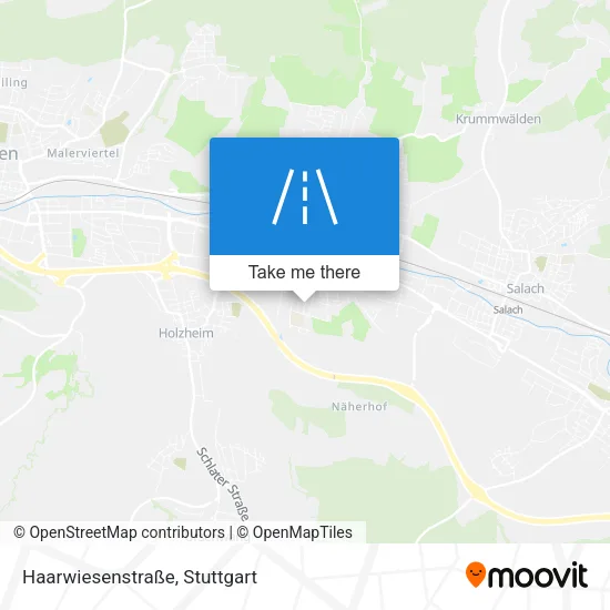 Карта Haarwiesenstraße