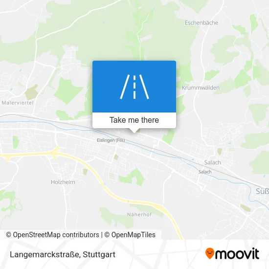 Карта Langemarckstraße