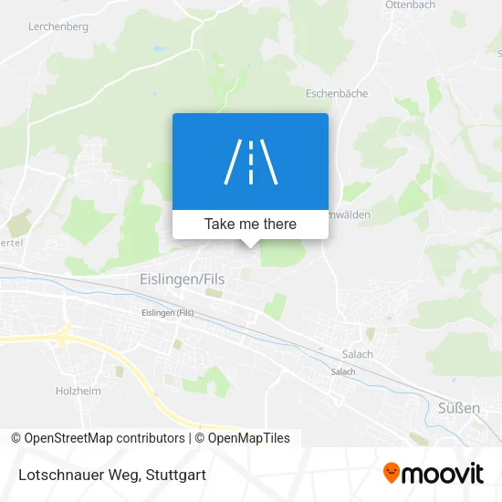 Карта Lotschnauer Weg