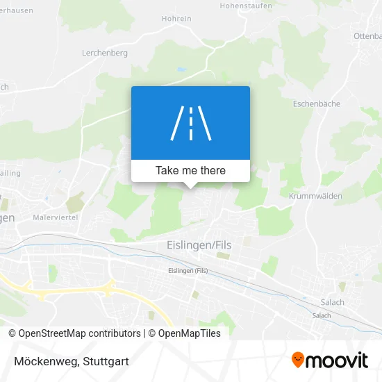 Карта Möckenweg