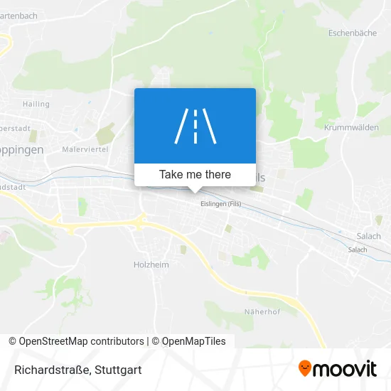 Карта Richardstraße