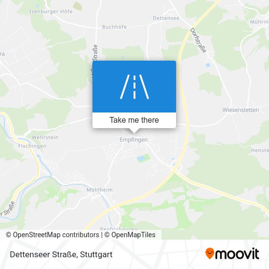 Dettenseer Straße map