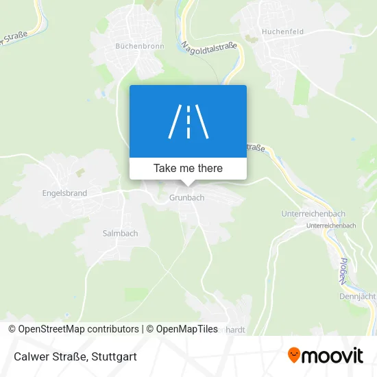Calwer Straße map