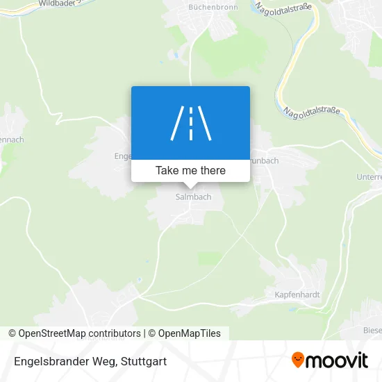 Карта Engelsbrander Weg