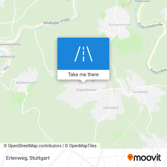 Карта Erlenweg