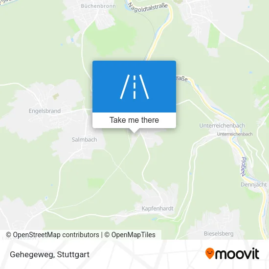 Карта Gehegeweg