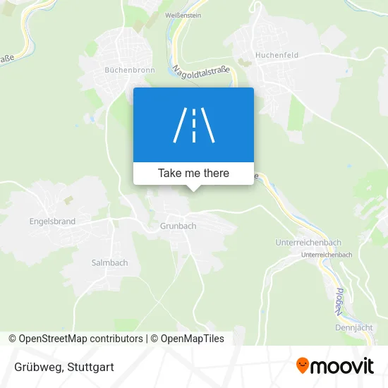 Grübweg map