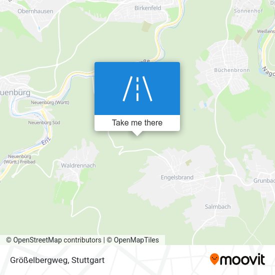 Größelbergweg map