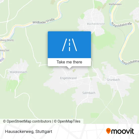 Карта Hausackerweg
