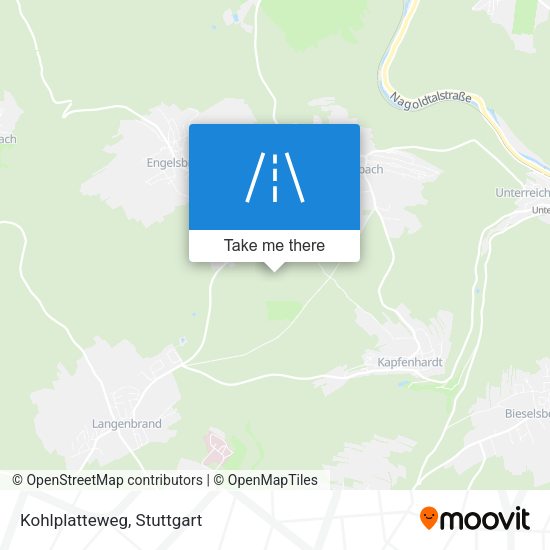 Карта Kohlplatteweg