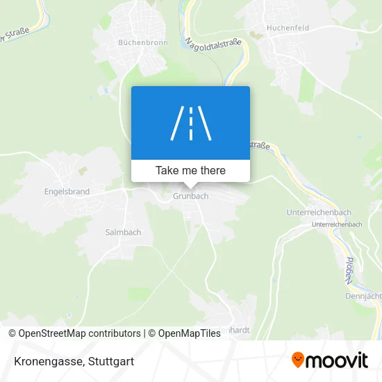 Карта Kronengasse