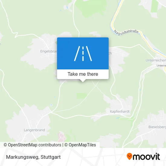 Карта Markungsweg