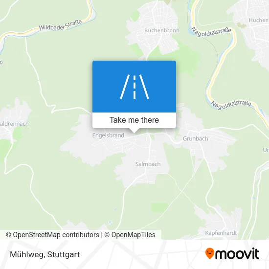 Карта Mühlweg