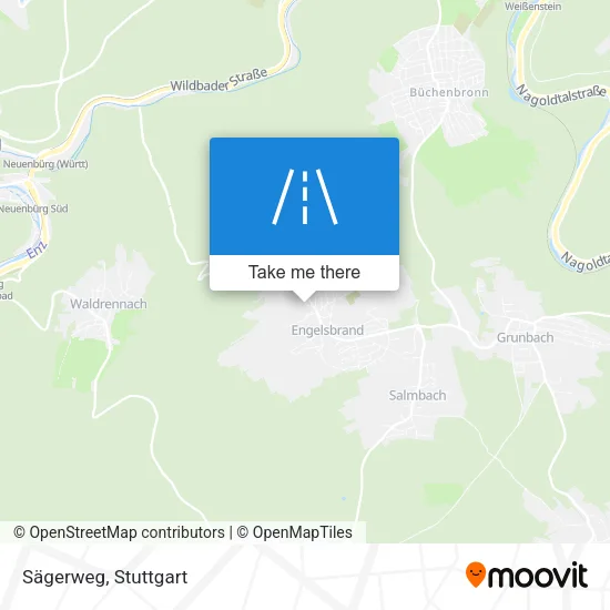 Карта Sägerweg