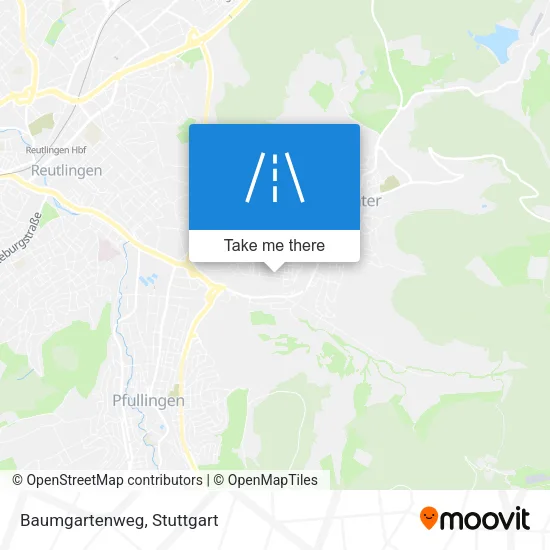 Карта Baumgartenweg