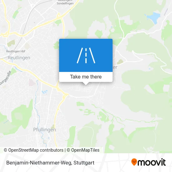 Карта Benjamin-Niethammer-Weg