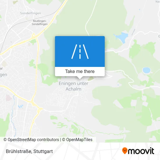 Карта Brühlstraße