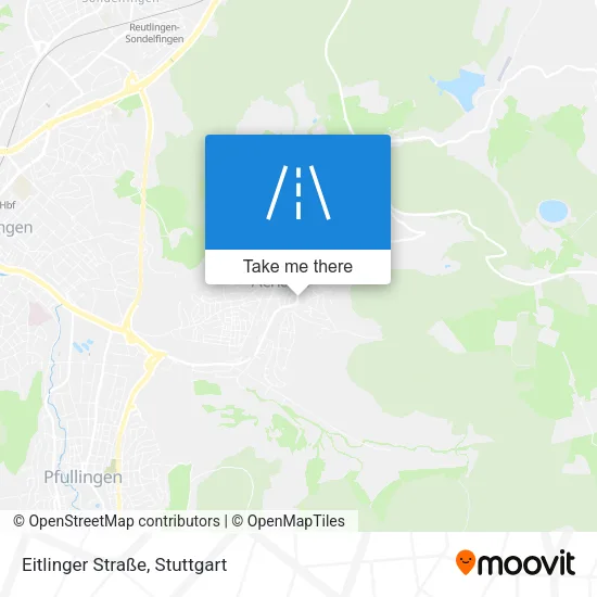 Карта Eitlinger Straße