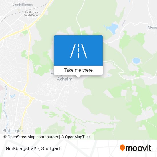 Geißbergstraße map