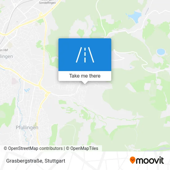 Карта Grasbergstraße