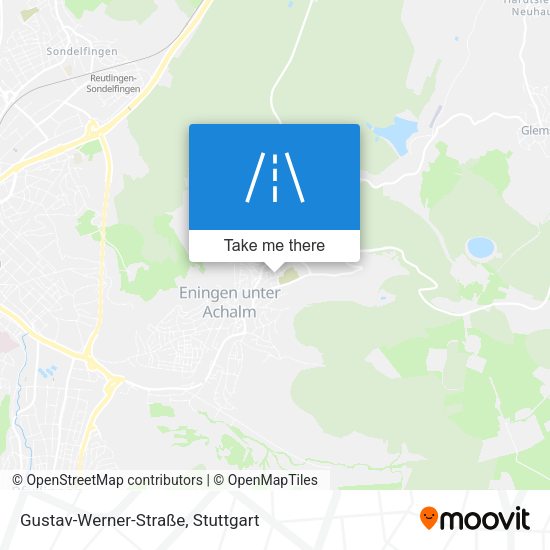 Gustav-Werner-Straße map