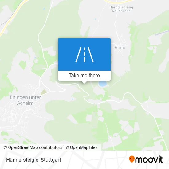 Карта Hännersteigle