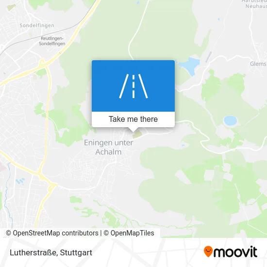 Карта Lutherstraße