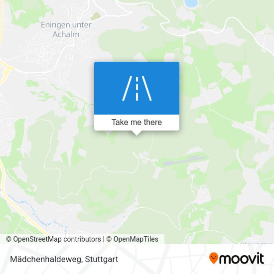 Карта Mädchenhaldeweg