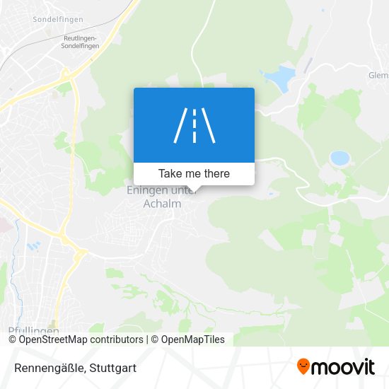 Rennengäßle map
