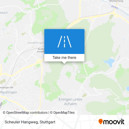 Карта Scheuler Hangweg
